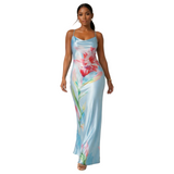 Fun blooms maxi dress