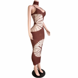Preety Enrgy tie dye dress w/headband