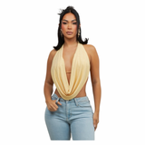 Preety Glitter Halter Top