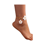Bloom Charm Chain Anklet 2
