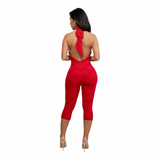 Lace Muse Capri Jumpsuit