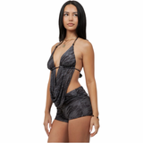 Untamed Nights Shorts Set