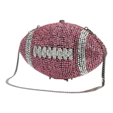 Crystal Football Purse