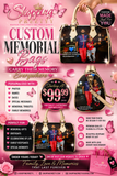 Custom Memorial Pillow Purse