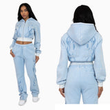 Savage Diamond Fleece Set