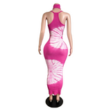 Preety Enrgy tie dye dress w/headband