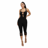 Preety After Hours Lace Capri Jumpsuit