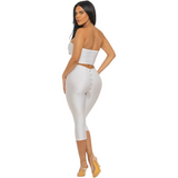 Preety sculpt capri set