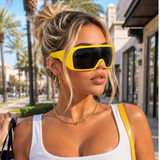 Girly Y2K Shield Glasses