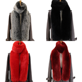 Faux fur scarf
