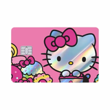 Hello Kitty Holographic Card Skin