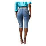 Baby Phat Butterfly Denim Capris