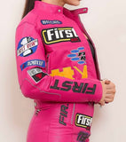 Pink Motorsport racer jacket