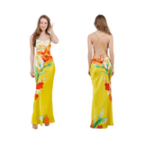 Fun blooms maxi dress