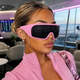 Girly Y2K Shield Glasses