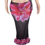 Midnight Blossom Bikini Set