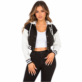 Los Angeles Patch Varsity Hooded Jacket