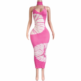 Preety Enrgy tie dye dress w/headband
