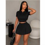 Preety Prep Skirt Set