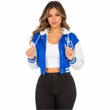 Los Angeles Patch Varsity Hooded Jacket