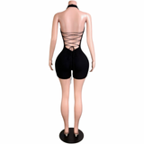 Preety Temptation Lace Up Romper