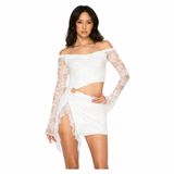 Sweet Temptation Lace Mini Dress
