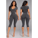 Pressure Capri Jumpsuit