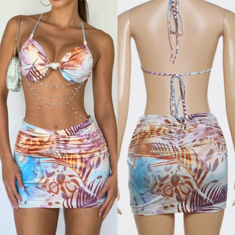 Living life beaded dress