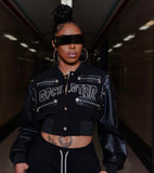 Rockstar crop jacket