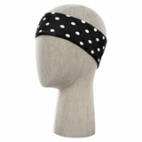 Polka Doll Capri Jumpsuit W/Headband
