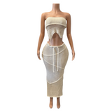 In The World Knit Skirt Set