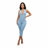 Lace Muse Capri Jumpsuit