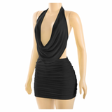 She’s Arrived Halter Dress