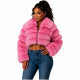 Rich Girl Energy Faux Fur Jacket
