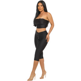 Preety sculpt capri set