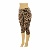 Leopard Capri Pants