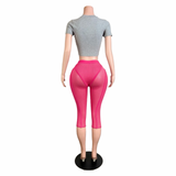 Summer Pop Capri Pants