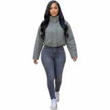Preety City Chic Cropped Jacket