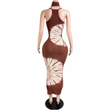 Preety Enrgy tie dye dress w/headband