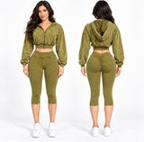 Falling For You Capri Set