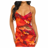 Afterglow Ruffle Maxi Dress