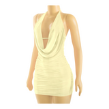 Out Being Seen Halter Dress