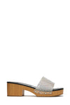 Wood bling heels