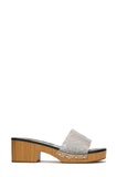 Wood bling heels