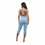 Lace Muse Capri Jumpsuit
