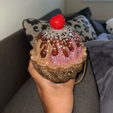 Birthday Girl Cupcake Shoulder Clutch Purse