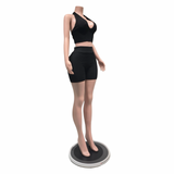 Sunlit Sculpt Halter Set