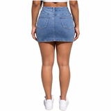 Everyday Muse Denim Mini Skirt