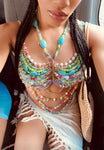 Mermaid Goddess beaded top