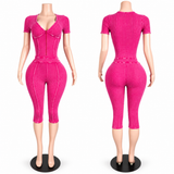 Pressure Capri Jumpsuit